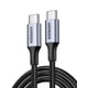 thumbnail image 1 of Cable USB C a USB C UGREEN de 100 W, paquete de 2 unidades para iPhone MacBook, 1 of 9