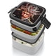 thumbnail image 4 of Lil Pump Fiambrera de Doble Capa, Contenedor de Almuerzo Portátil Apilable, Almacenamiento de Alimentos Hermético a Prueba de Fugas, 1000ml, 4 of 6