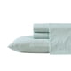 thumbnail image 1 of Juego de sábanas Nautica Twin XL de algodón percal, color blanco fresco y nítido, 1 of 5