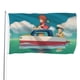 thumbnail image 1 of Ponyo Bandera impresa con temática, regalo perfecto para fanáticos, amigos y familiares, y adecuada para actividades al aire libre e interiores, decoraciones de fiesta. 60*90CM, 1 of 6