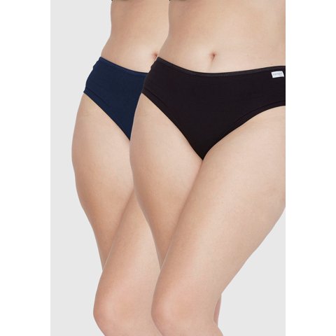 Pack 2X Pantaleta Algodón P214184 Azu Talla Xl Kayser