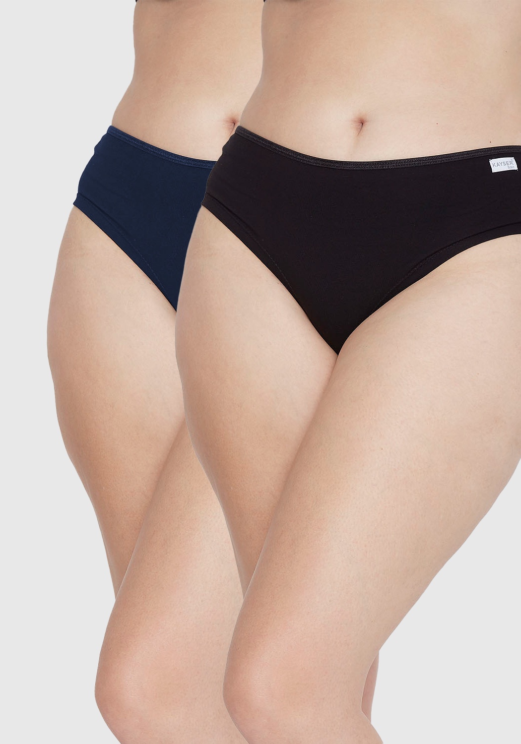 Pack 2X Pantaleta Algodón P214184 Azu Talla Xl Kayser