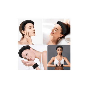 Hand Made - Set Spa Cintillo + Muñequeras Diadema De Maquillaje Skin Care Surtido