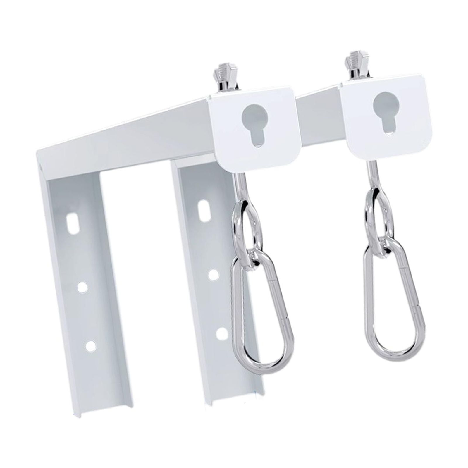 Magideal - 2x Soporte De Techo Para Pantalla De Proyector, Montaje De Proyección, Soportes En L Para Colgar En La Pared Para Salas De Juegos, Pantallas De Cine, Capacidad De Carga 36 Kg