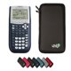 thumbnail image 1 of Calculadora WYNGS TI-84 Plus con funda negra, 1 of 7