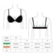 thumbnail image 5 of Bikini sostén drapeado negro Talla XL, 5 of 10