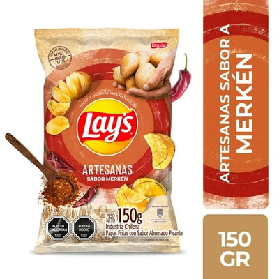 Papas Fritas Artesanas Merkén 150 G Lay'S