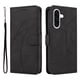 thumbnail image 5 of Funda tipo cartera con tapa para Samsung Galaxy A56 5G con tarjetero, soporte y cubierta magnética Negro, 5 of 6