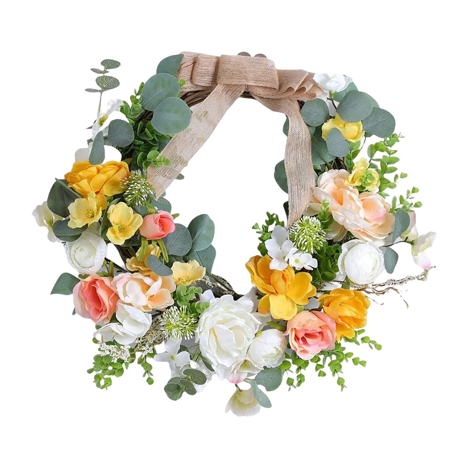 Bothyi - Guirnalda De Flores Artificiales Colgantes De 35Cm, Guirnalda De Rosas De Simulación, Decoración De Boda