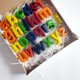 thumbnail image 4 of Molde de silicona Wocuz con letras mayúsculas, crayón, chocolate, paquete de 2, 4 of 8