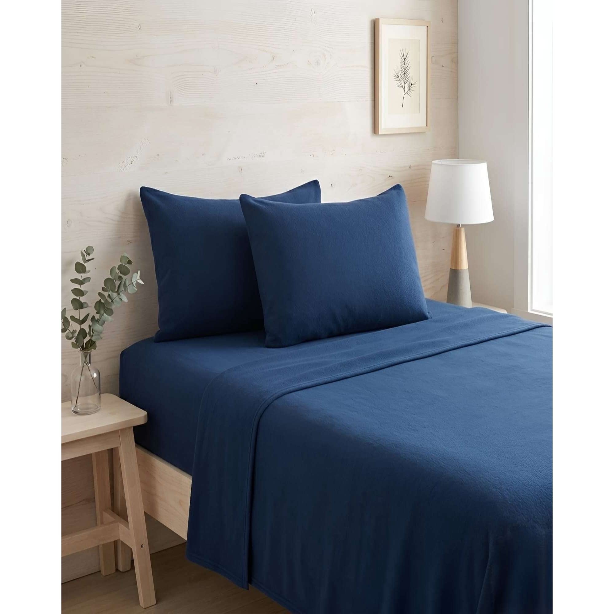 Myl Todo Hogar - Juego De Sábanas Polar Liso 2 Plazas Calidez Soft Touch
