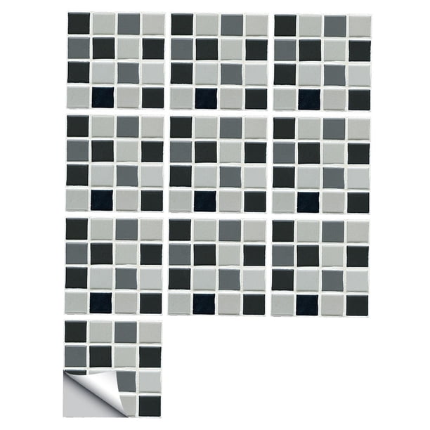 Adhesivo Para Azulejo De Pared Panel De Pared Backsplash Azulejos Baño Cocina Decoración Para El Hogar A 15x15cm