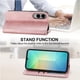 thumbnail image 4 of Funda Flip FOXDOCK para Samsung Galaxy S25 Edge , Estilo Billetera con Diseño Rombo, Correa de Mano y Soporte, Uso Diario, 4 of 6