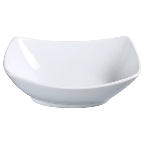 Cuenco Yanco Ml-610 Rectangular De 1,25 L De Porcelana Superblanca X12