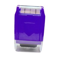 Bothyi - Sello De Rodillo De Práctica Con Líneas Discontinuas De Escritura A Mano Para Padres Y Profesores, Color Morado