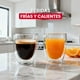 thumbnail image 3 of Set 2 Vasos Taza Doble Pared Café Capuchino 350ml Haussen, 3 of 5