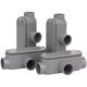 thumbnail image 5 of Cuerpo de conduit CKVIHAV de PVC tipo T de 3/4" - 4 piezas, gris, 5 of 7