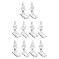 Magideal - Pernos De Bisagra Para Asiento De Inodoro, 10 Uds., Tornillos De Fijación Para Tapa De Inodoro, Prácticos Tornillos De Montaje Para El Hogar, Baño Púb