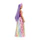 thumbnail image 3 of Muñeca Barbie Dreamtopia Princesa Cabello Morado Corona Rosa, 3 of 3