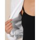 thumbnail image 5 of Chaqueta de Piel para Mujer Chaqueta de Novia Recortada Vestido de Boda Abrigo Formal de Piel Sintética Abierto por Delante Chaqueta de Noche 2XL Blanco, 5 of 7