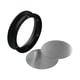 thumbnail image 3 of Embudo dosificador magnético para espresso con filtro de repuesto para recipiente ligero Negro 58mm, 3 of 5
