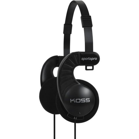 Audífonos Koss Sportapro Estéreo On-Ear Ligeros Negros