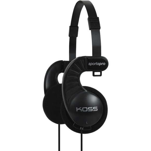 Audífonos Koss SportaPro estéreo on-ear ligeros negros