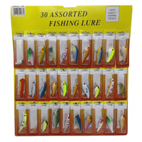 Genérico - Set De Cucharas #3 Señuelos De Pesca Rio Y Lago 30 Unidades