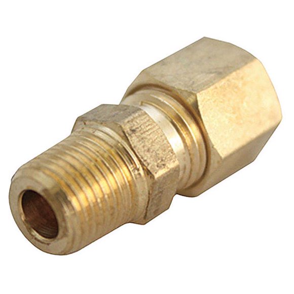 Conector ATC Latón 1/4 pulg. Compresión X 1/2 pulg. D MPT (paquete de 5)