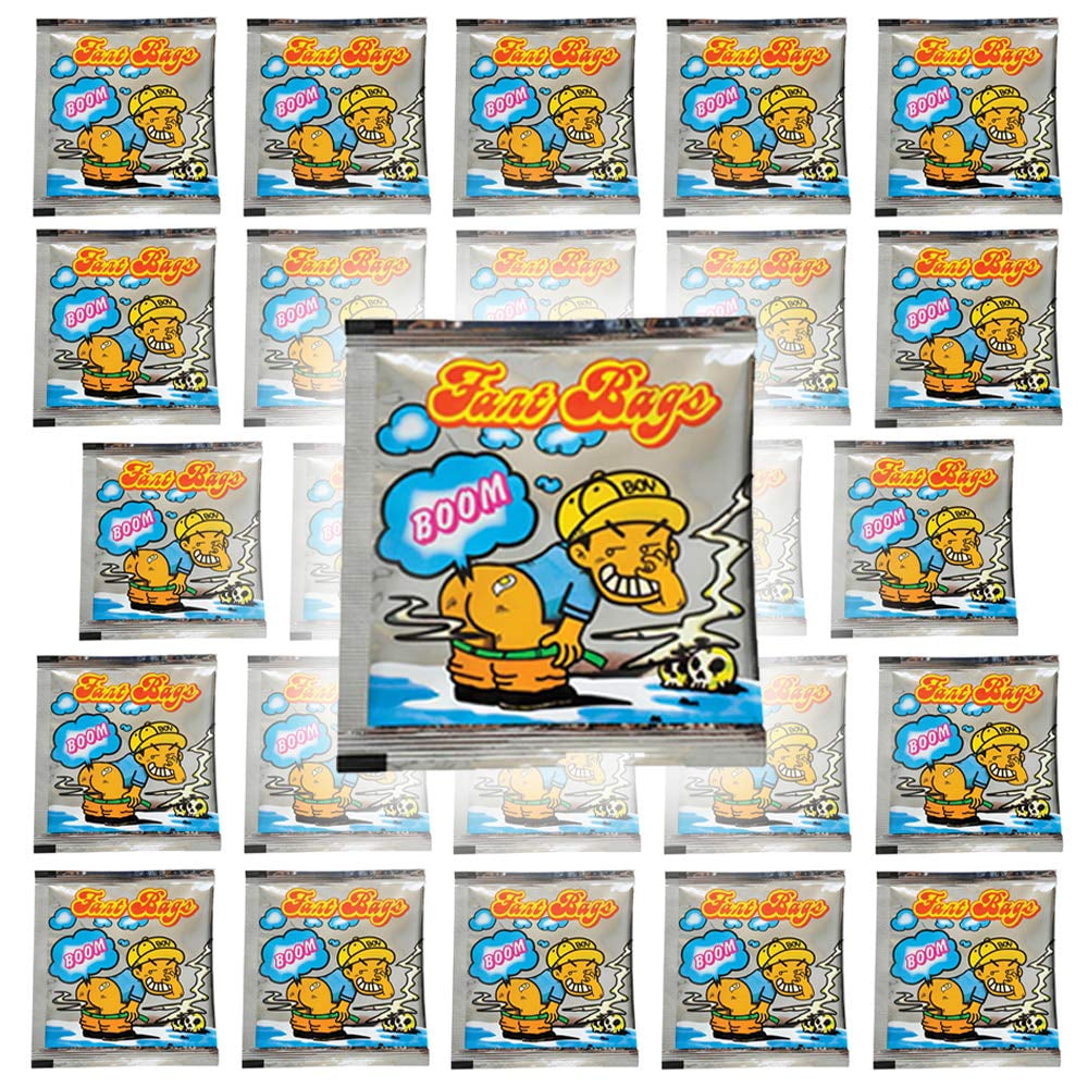 The Dreidel Company - Bolsas Fart Bomb, Paquete De 24 Unidades, Juguetes Con Olor A Gas Para Bromas, Bromas Y Apestosas