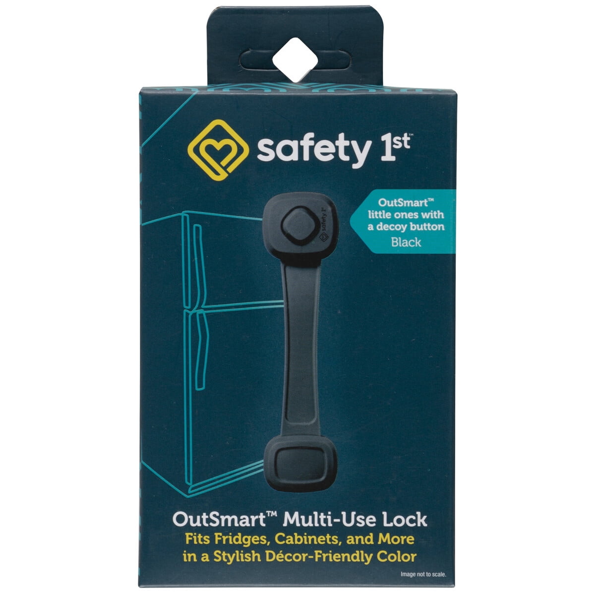 Traba Multiuso Safety 1st Outsmart Negra Ajustable