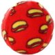 thumbnail image 2 of Pelota Toy Tuffy MIGHTY No Stuff, tamaño mediano, roja, para perros, más de 15 libras, 2 of 3