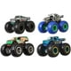 thumbnail image 2 of Hot Wheels Monster Trucks Escala 1:64 Paquete de 4 con Ruedas Gigantes, 2 of 2