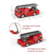 thumbnail image 3 of Juego De 6 Modelos De Camión De Bomberos Rojo, 3 of 3