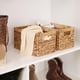 thumbnail image 5 of Cesta de almacenamiento StorageWorks Wicker Water Jacinth, paquete de 2, 5 of 8