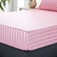 thumbnail image 4 of Juego de cama King Size con sábanas de seda satinada Lanest Housing, color rosa, 4 of 7