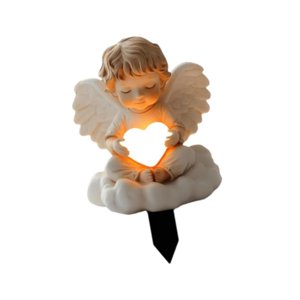 Bothyi - Estaca Decorativa De Ángel Para Jardín, Letrero De Jardín En 2D, Accesorio Paisajístico Para El Patio De Casa De Un Niño