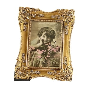 Magideal - Marco De Fotos Vintage, Antiguo Para Mesa O Pared, Decoración Retro Para El Hogar, Marco De Fotos Para Pasillo, Librería, Dormitorio, Hogar, Fiesta.