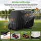 thumbnail image 3 of Cubierta universal impermeable negra para carrito de golf 10L0L, 3 of 7