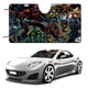 thumbnail image 1 of Marvel Zombies Parasol para Parabrisas Delantero Protector Plegable, Visera Solar para Auto Bloquea Rayos UV Mantiene tu Vehículo Fresco140cm*76cm, 1 of 6