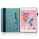 thumbnail image 5 of Funda con relieve del Árbol de la Vida para tablet ipad 5/6/8/9 con soporte, ranuras para tarjetas y soporte para lápiz óptico. Azul, 5 of 6