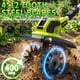 thumbnail image 2 of Cultivador rotocultor inalámbrico TurfPro de 400 RPM con 48 dientes de acero, 2 of 8