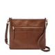 thumbnail image 1 of Bolsa Cruzada de Cuero Marrón para Mujer Fossil Fiona, 1 of 5