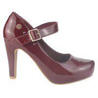 Zapato Chalada Mujer Fashion-71 Burdeo Casual