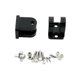 thumbnail image 2 of Soporte De Amortiguador Delantero De Aleación De Aluminio De 2 Piezas Para Piezas De Camiones WPL D12 D42 Negro, 2 of 4