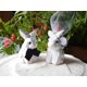 thumbnail image 3 of Adorno para Tarta Selsela 5 cm Conejo Novia y Novio, 3 of 9