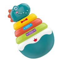 Bothyi - Juguetes De Apilamiento Montessori Férula Aprendizaje Arco Iris Niños Pequeños Bebés Niñas