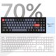 thumbnail image 3 of Teclado Keychron Q7 70 % con cable y switches G Pro Brown, 3 of 9