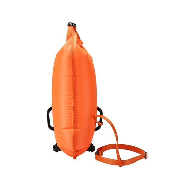 Boya de natación Boya de natación Bolsa inflable impermeable Color brillante Natación Seguridad Flotador Flotador de natación para kayak Snorkel