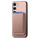 thumbnail image 2 of Funda de Cuero Magnética con Tarjetero para Samsung Galaxy S23 Cubierta Delgada Rosa, 2 of 5